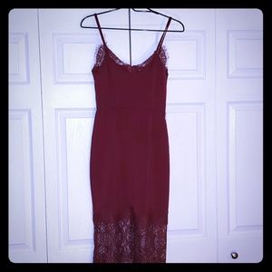 Misguided Midi Dress